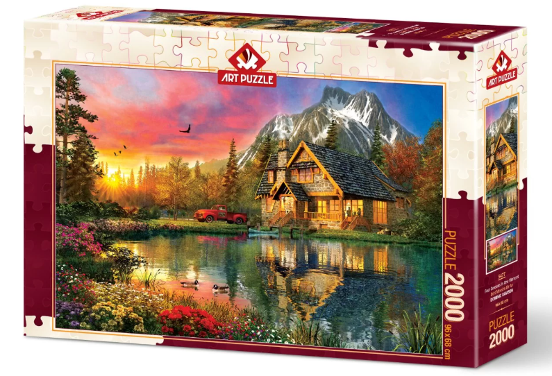  پازل 2000 تکه (Dominic Davison: Four Seasons One Moment) چهارفصل در یک لحظه مدل آرت کد 5477 | ART PUZZLE بوک کلاب ایران 