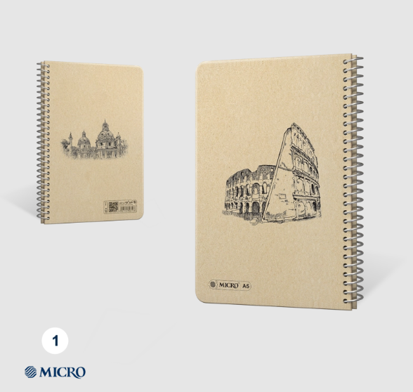  دفتر نقطه ای کرافت میکرو سیمی سایز (21*14) | MICRO بوک کلاب ایران 1 
