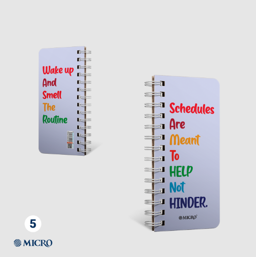  دفترچه TO DO LIST میکرو کد J6 - سایز (20*9) | MICRO بوک کلاب ایران 5 