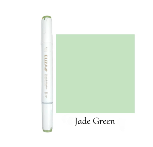 ماژیک دوسر برند الیزا کد 171 (Jade green) | ELIZA بوک کلاب ایران 1