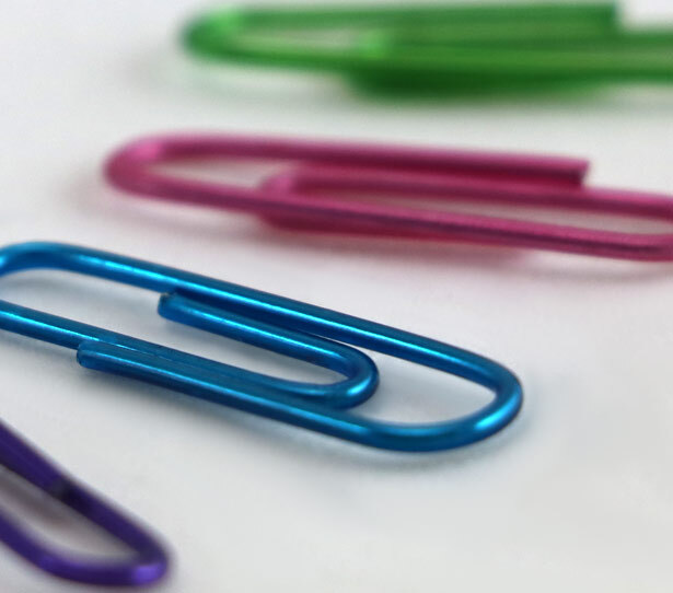  گیره کاغذ رنگی متالیک /28 میلی‌متری /مدل PC 103 / بسته 100 عددی بوک کلاب ایران 4 