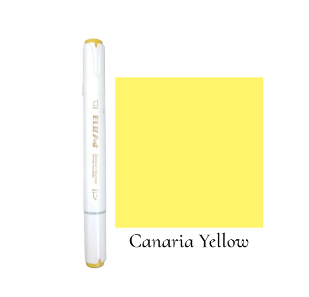  ماژیک دوسر برند الیزا کد 45 (Canaria yellow) | ELIZA بوک کلاب ایران 1 