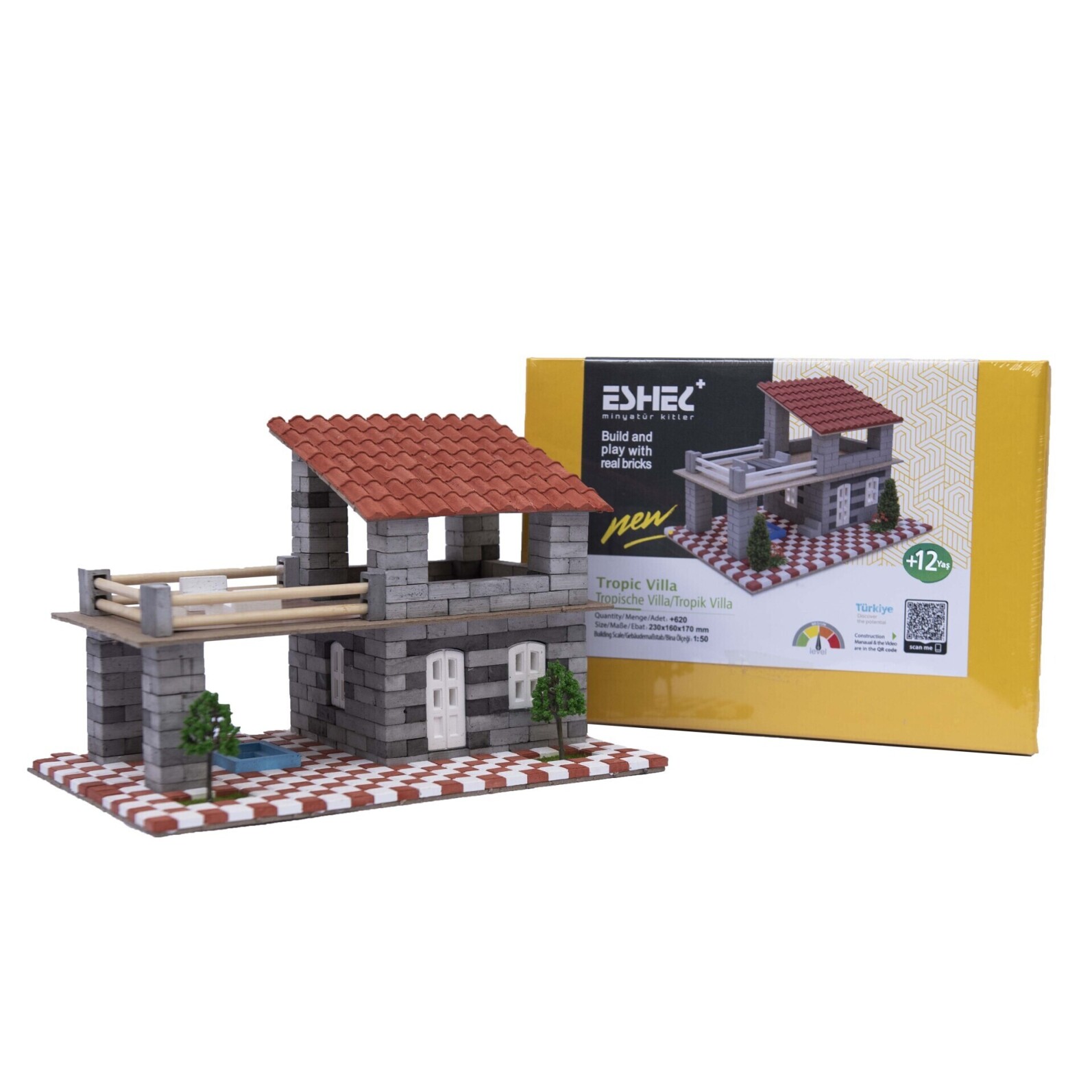  کیت ساختنی Eshel مدل ویلای تابستانی 1:50 بوک کلاب ایران4 