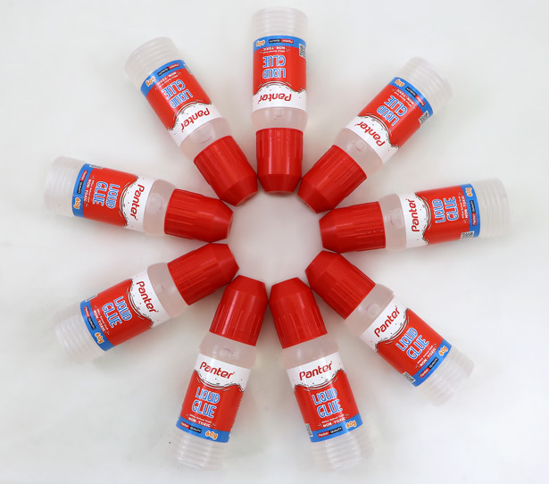  چسب مایع شفاف 60 گرمی دیسپلی 12 عددی بوک کلاب ایران 2 