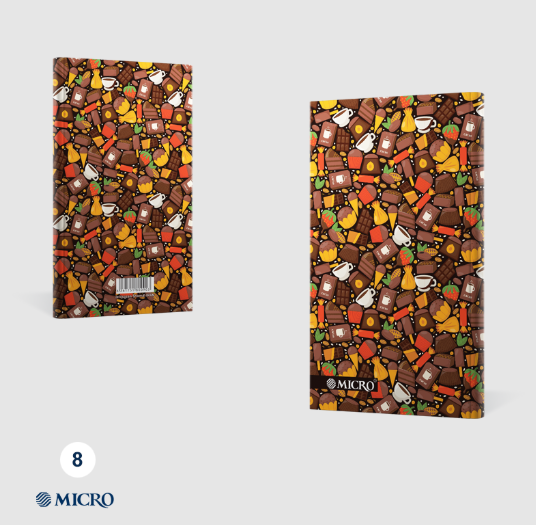  دفترچه ته چسب پالتویی میکرو کد J1 - سایز (21*14) | MICRO بوک کلاب ایران 8 