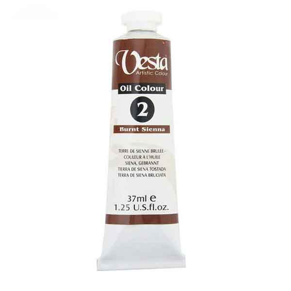 رنگ روغن وستا کد Burnt Sienna) 2) بوک کلاب ایران 1