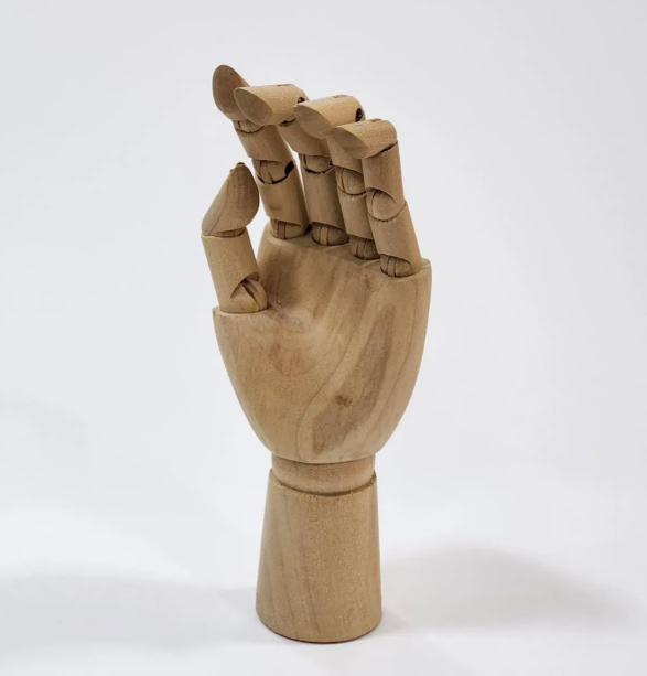  فیگور دست چوبی (18 سانت) | پارس آرتیست بوک کلاب ایران 1 