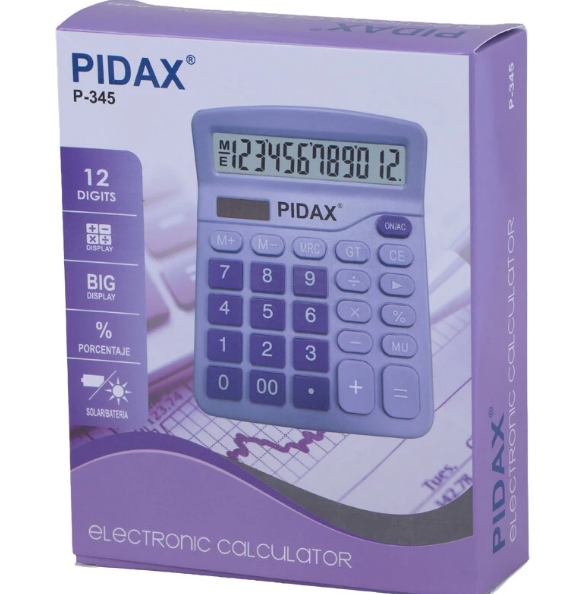 ماشین حساب پیداکس کد (PIDAX | (P-345 F بوک کلاب ایران 1