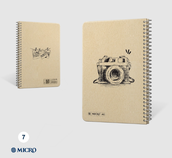  دفتر نقطه ای کرافت میکرو سیمی سایز (21*14) | MICRO بوک کلاب ایران 7 