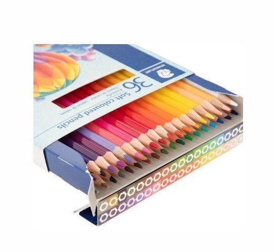  مداد رنگی 24 رنگ جعبه مقوایی الیپون بوک کلاب ایران1 