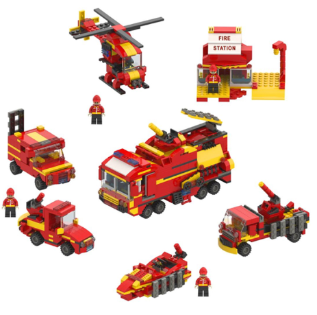  لگو 6 مدل آتش نشان 3011/16 | BT-FIRE FIGHTERS بوک کلاب ایران 2 