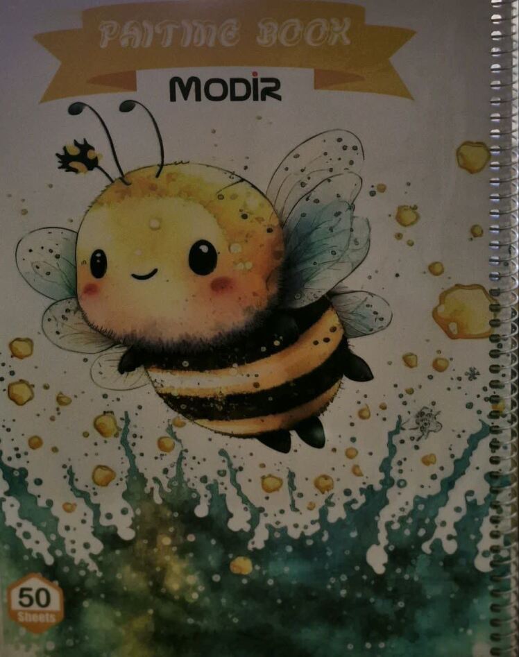 دفتر نقاشی 50 برگ مدیر طرح 8 | MODIR بوک کلاب ایران 1