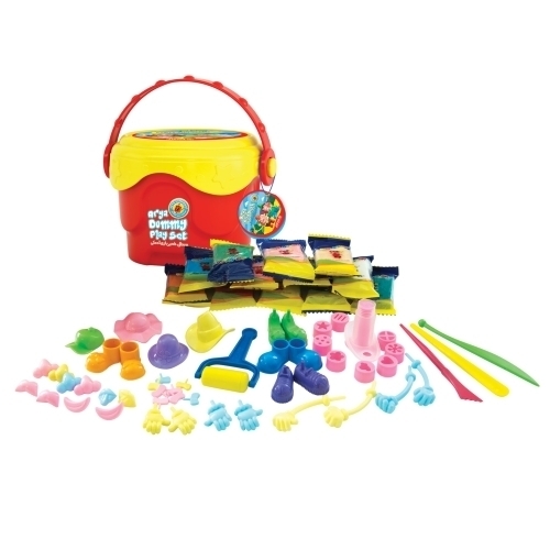  خمیر بازی 14 رنگ آریا مدل آدمکی (Arya dummy play set) بوک کلاب ایران 3 