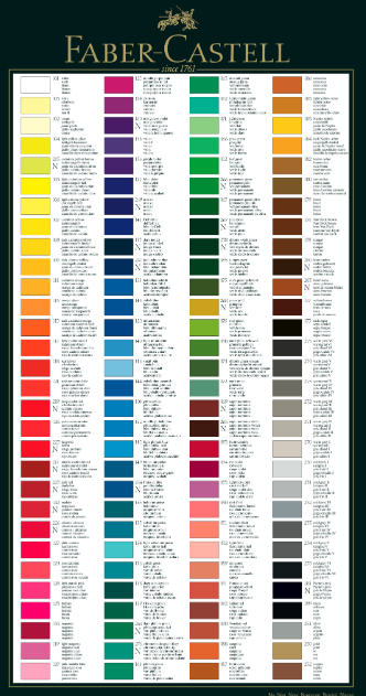  مداد رنگی فابر کاستل پلی کروم کد 124 (Rose Carmine) | Polychromos بوک کلاب ایران 3 