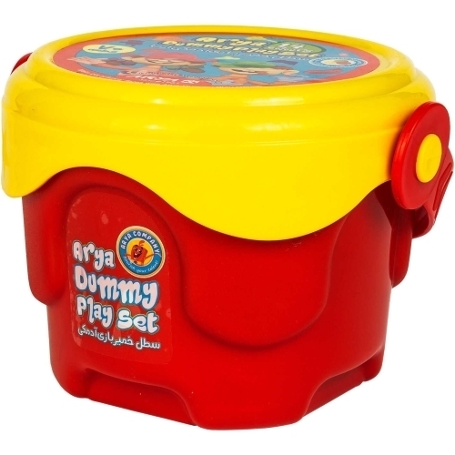  خمیر بازی 14 رنگ آریا مدل آدمکی (Arya dummy play set) بوک کلاب ایران2 