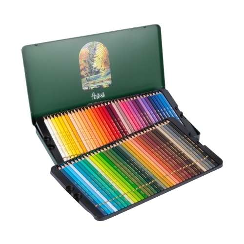  مداد رنگی 72 رنگ جعبه فلزی آریا آرتیست بوک کلاب ایران 3 