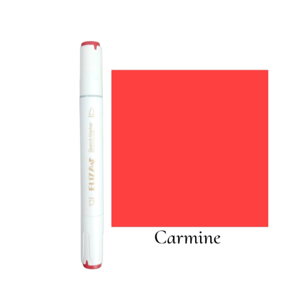  ماژیک دوسر برند الیزا کد 11 (Carmine) بوک کلاب ایران 1 