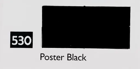  رنگ گواش وستا کد 530 (poster Black) حجم 30 میل | vesta بوک کلاب ایران 2 