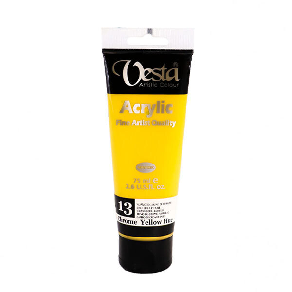 رنگ اکریلیک وستا کد chrome yellow hue) 13) بوک کلاب ایران 1