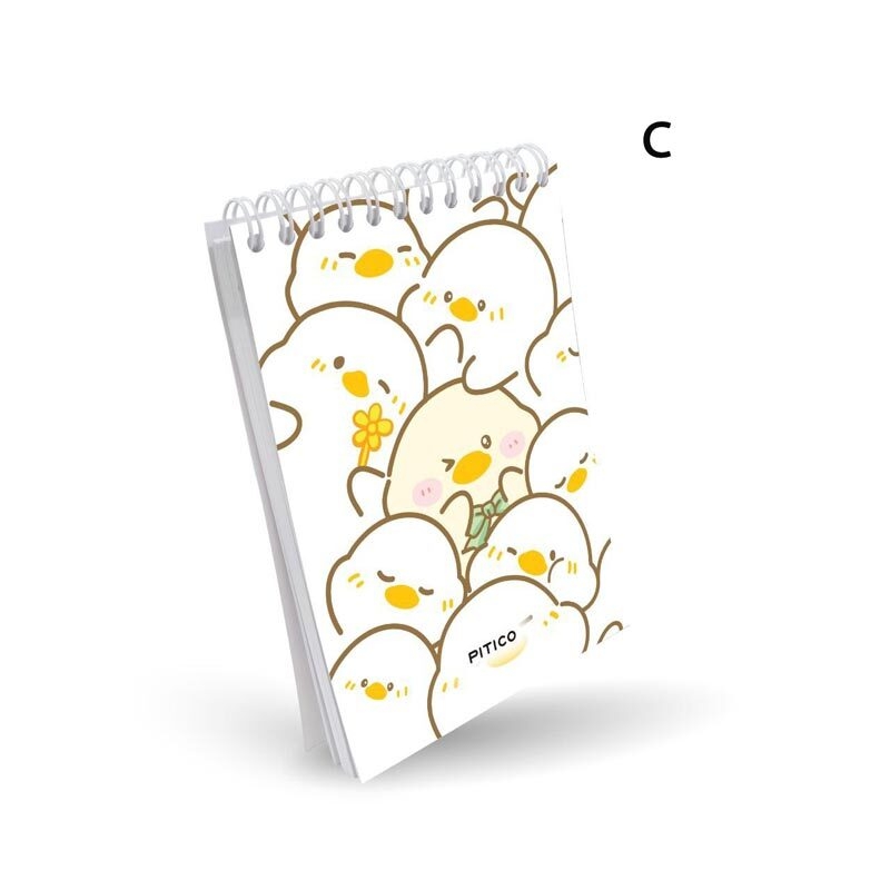  دفترچه یادداشت A6 پیتیکو طرح حیوانات ( کد 220 ) بوک کلاب ایران C 