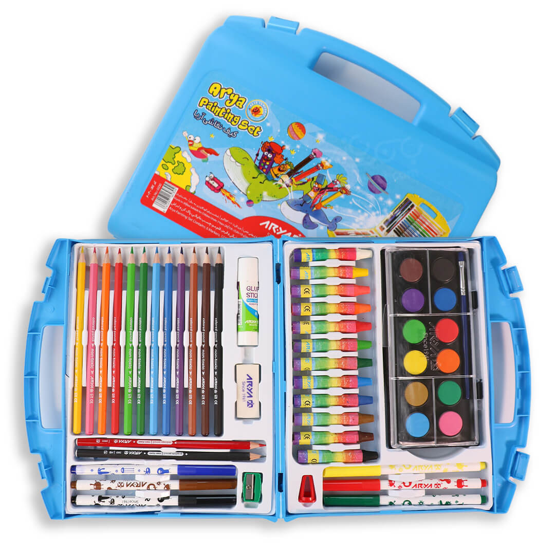  کیف نقاشی 48 تکه آریا مدل Briefcase بوک کلاب ایران3 
