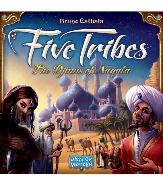  بازی پنج قبیله Five Tribes | مدل دهکده بردگیم بوک کلاب شیراز 