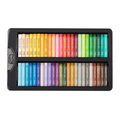  پاستل روغنی 48 رنگ جعبه مقوایی آریا آرتیست بوک کلاب ایران1 