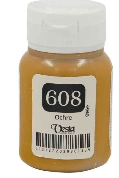  رنگ پارچه وستا کد ochre) 608) حجم 60 میل بوک کلاب ایران 1 