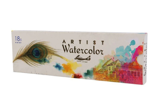  آبرنگ 18 رنگ آقامیری | AGHAMIRI بوک کلاب ایران 1 