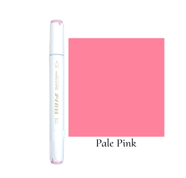 ماژیک دوسر برند الیزا کد 9 (pale pink) بوک کلاب ایران 1