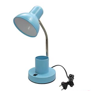  چراغ مطالعه فلزی با جا قلمی پاستلی کرونا بوک کلاب ایران 1 