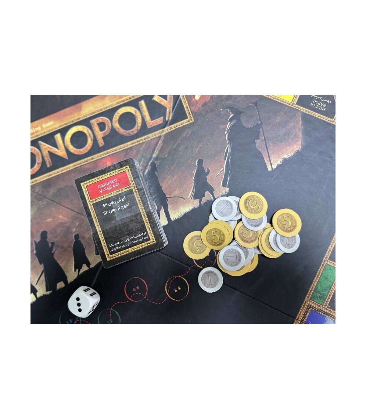 بازی مونوپولی ارباب حلقه ها (Monopoly The Lords of The Rings) | مدل فکرآوران بوک کلاب ایران 4