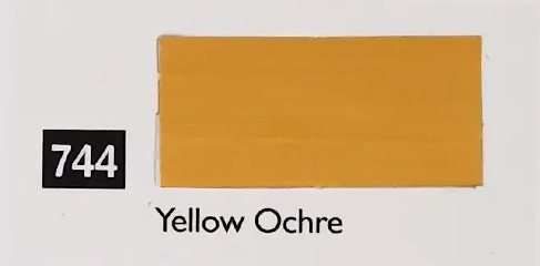  رنگ گواش وستا کد 744 (YellowOchre) حجم 30 میل | vesta بوک کلاب ایران 2 