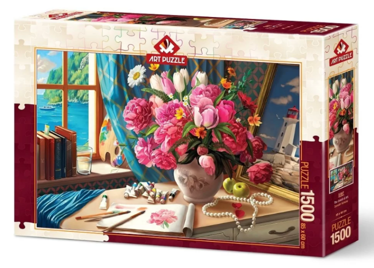 پازل 1500 تکه (The Smell of Art) مدل آرت کد 5387 | ART PUZZLE بوک کلاب ایران 1
