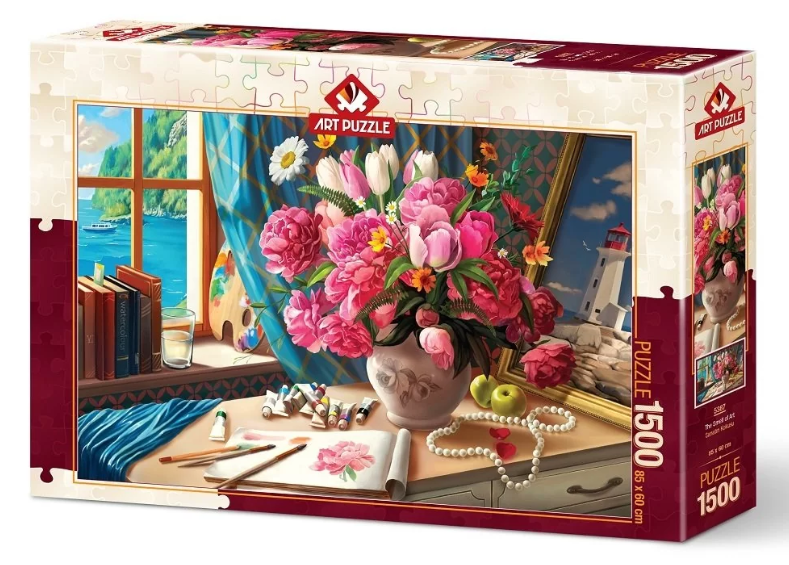  پازل 1500 تکه (The Smell of Art) مدل آرت کد 5387 | ART PUZZLE بوک کلاب ایران 1 
