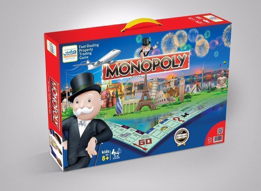  بازی مونوپولی Monopoly | فکرآوران بوک کلاب شیراز 