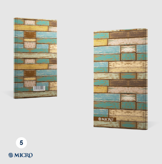  دفترچه ته چسب پالتویی میکرو کد J1 - سایز (21*14) | MICRO بوک کلاب ایران 5 