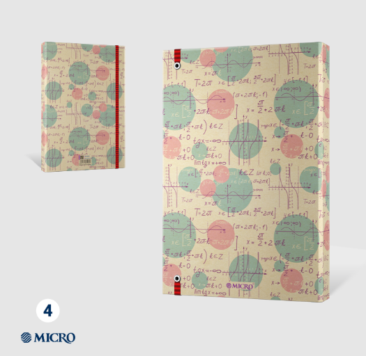  کلاسور کش دار کرافت میکرو کد F16 - سایز (34*24) | MICRO بوک کلاب ایران 4 