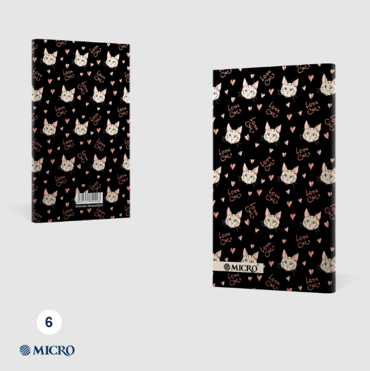  دفترچه ته چسب پالتویی میکرو کد J1 - سایز (21*14) | MICRO بوک کلاب ایران 6 