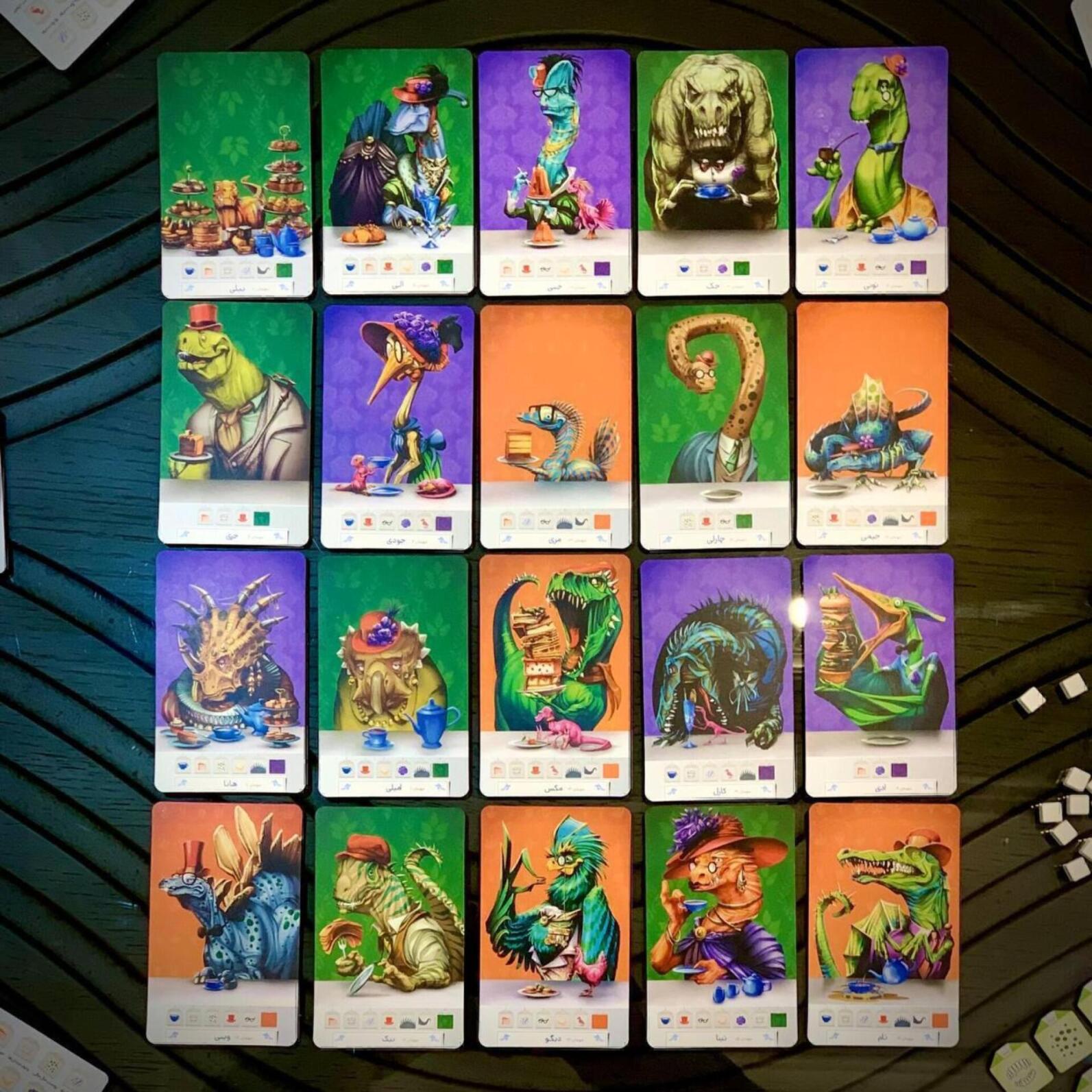 بازی ژوراسیک پارتی (DINOSAUR TEA PARTY) | مدل زینگو1 بوک کلاب شیراز