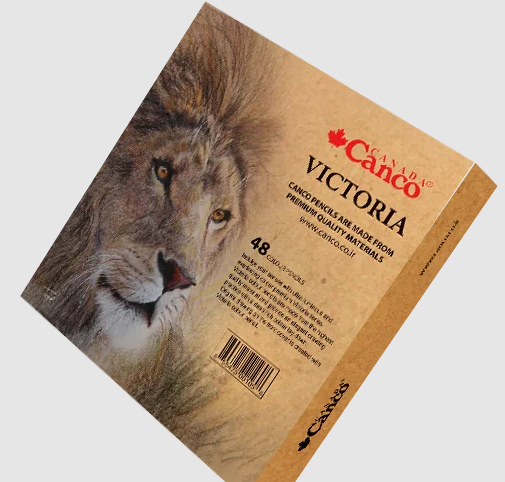  مداد رنگی ویکتوریا 48 رنگ جعبه چوبی کنکو | CANCO بوک کلاب ایران 4 