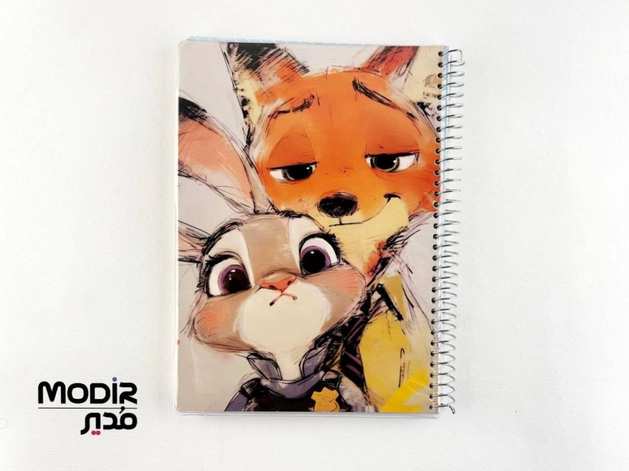  دفتر نقاشی 80 برگ مجلد فانتزی مدیر سایز (17.5*24.5) | MODIR بوک کلاب ایران 1 