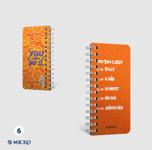  دفترچه TO DO LIST میکرو کد J6 - سایز (20*9) | MICRO بوک کلاب ایران 6 