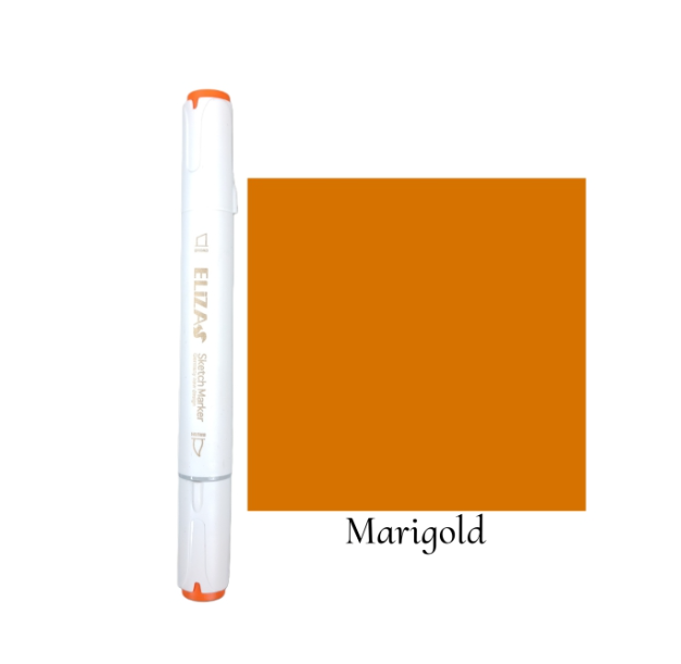  ماژیک دوسر برند الیزا کد 24 (Marigold) بوک کلاب ایران 1 