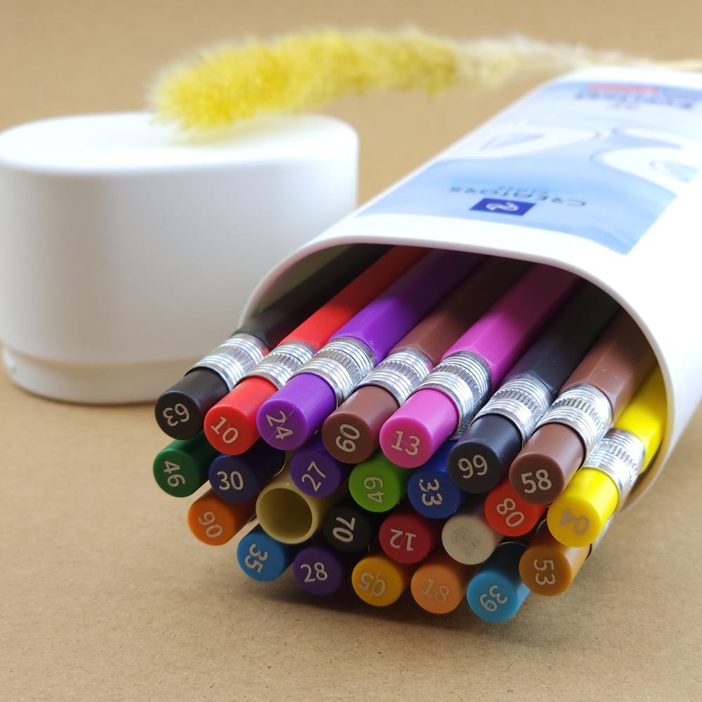  مداد رنگی 24 رنگ مدل اتودی - مکانیکال کریتورز کلاس (Everlast) بوک کلاب ایران3 