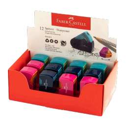  تراش تک سوراخ مینی دورنگ اسلیو کد (182714) | FABER-CASTELL بوک کلاب ایران 1 