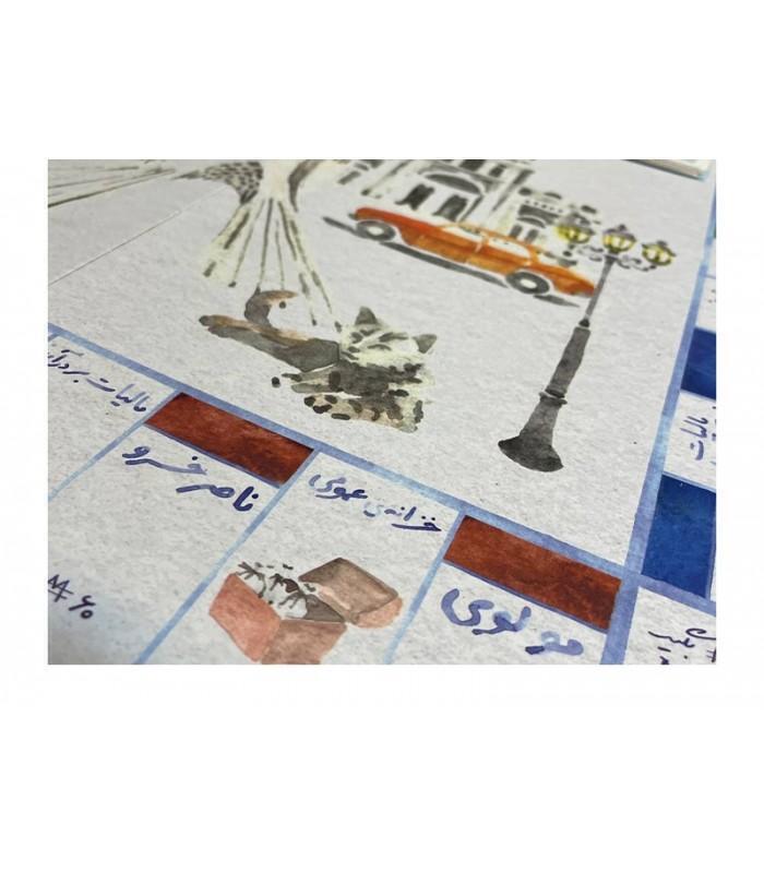  بازی مونوپولی طهرون Monopoly | مدل میپل کینگ بوک کلاب شیراز 1 