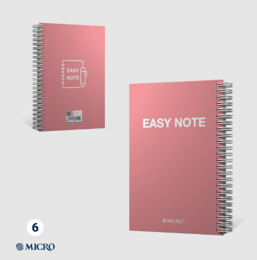 دفترچه ایزی نوت میکرو کد J35 - سایز (21*14) | MICRO بوک کلاب ایران 6 