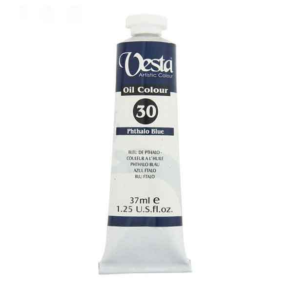 رنگ روغن وستا کد Phthalo Blue) 30) بوک کلاب ایران 1