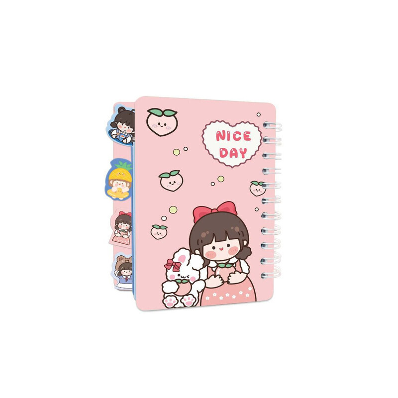  دفترچه یادداشت دیوایدر دار پیتیکو سری دختر کیوت بوک کلاب 1 